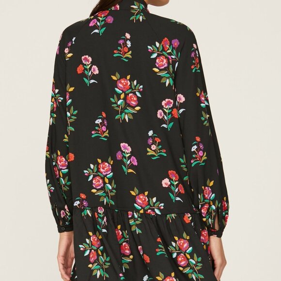 Kate Spade Autumn Floral Dress - Picture 12 of 12